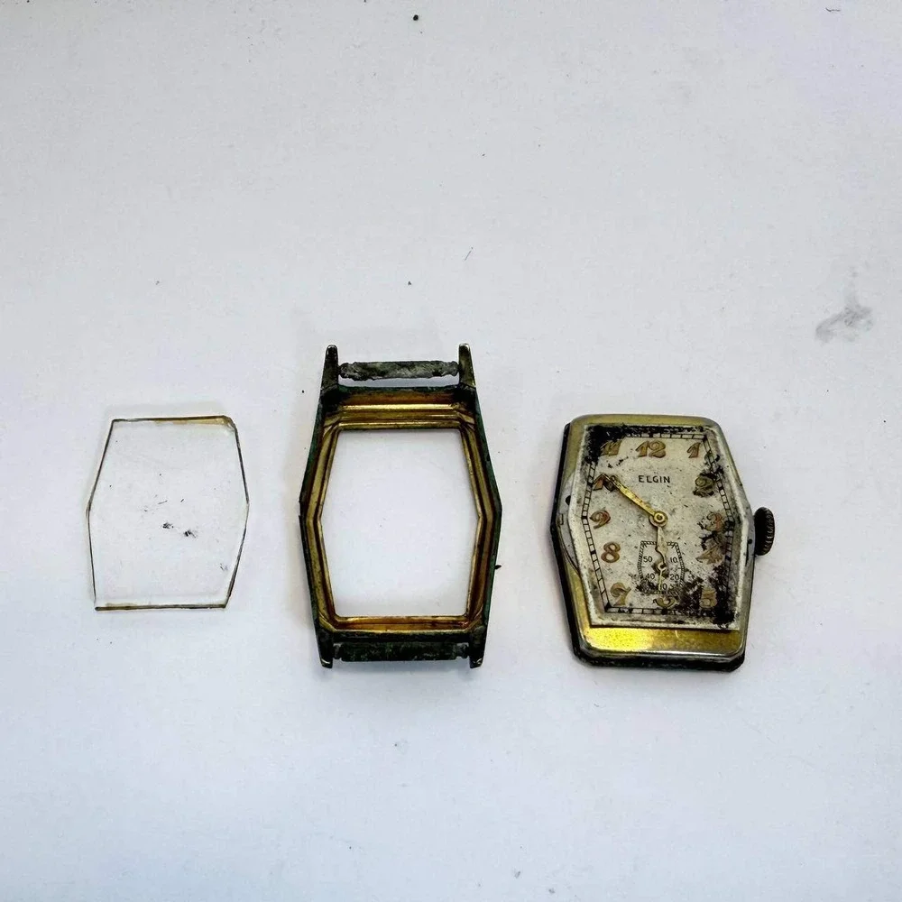 Vintage Elgin GoWatch Head Sub Second Dial Works